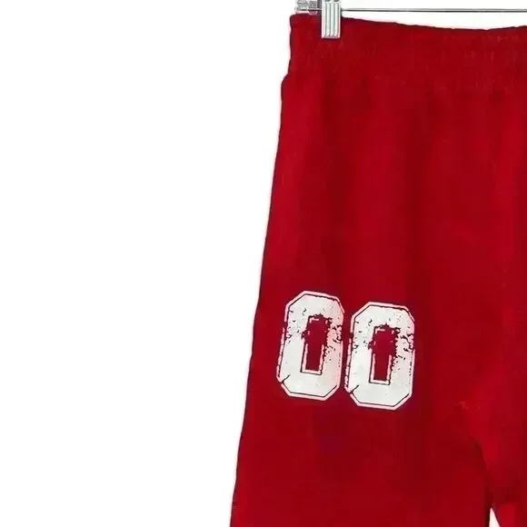 Onee Studios One Of One Sweatpants Men's Medium Red Streetwear Athleisure NWOT - Picture 4 of 8